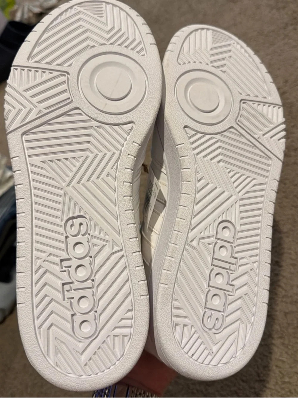 adidas White Men’s Low-Top Street Sneakers - Picture 5 of 5